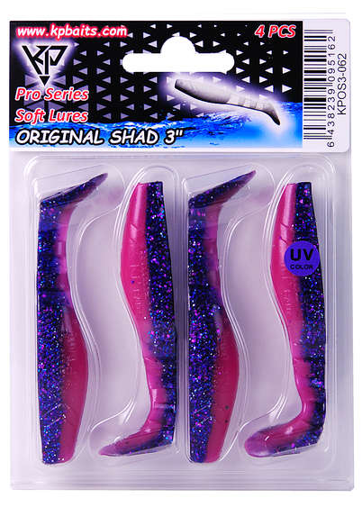 K.P Original Shad 3" Väri:062 4kpl
