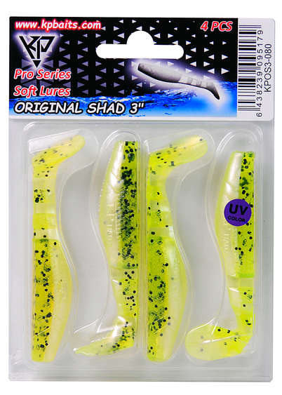 K.P Original Shad 3" Väri:080 4kpl