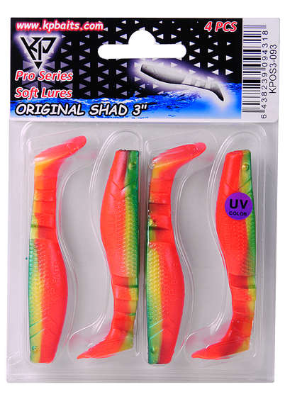 K.P Original Shad 3" Väri:093 4kpl
