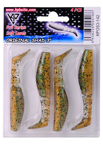 K.P Original Shad 3" Väri:142 4kpl