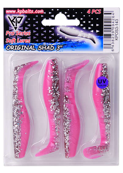 K.P Original Shad 3" Väri:143 4kpl