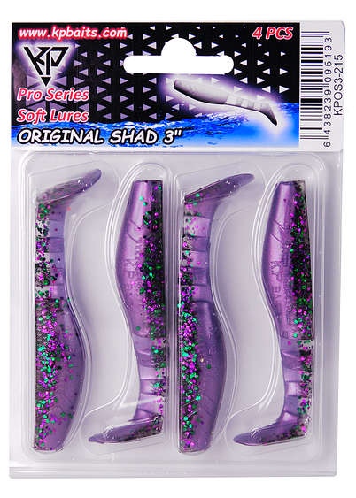 K.P Original Shad 3" Väri:215 4kpl