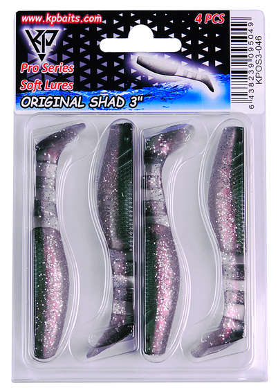 K.P Original Shad 3" Väri:046 4kpl