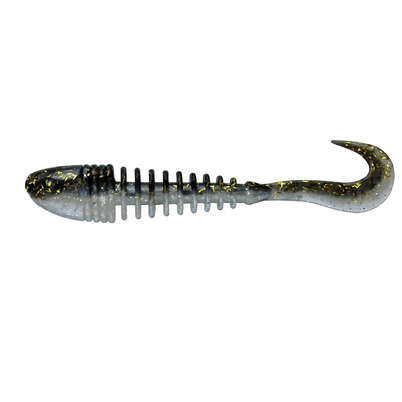 K.P Skeleton Grub 4" Color:018 25pcs