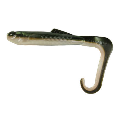 K.P Hybrid Worm 5" Color:100 25pcs