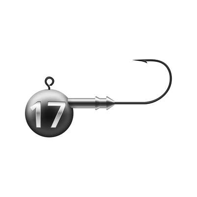 K.P Mustad Round 17g 5/0 4pcs