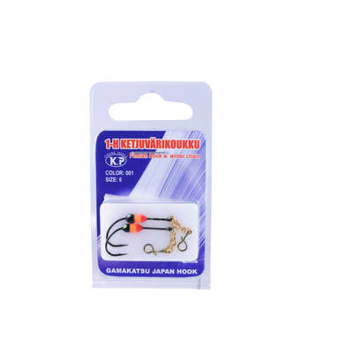 K.P Gamakatsu 1-H size:06 color:001 2pcs