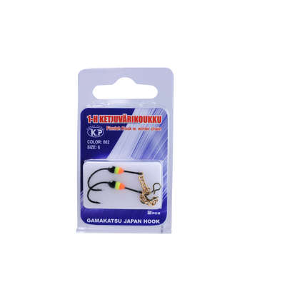 K.P Gamakatsu 1-H size:06 color:002 2pcs