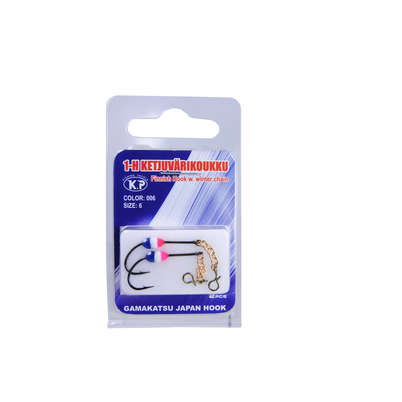 K.P Gamakatsu 1-H size:06 color:006 2pcs