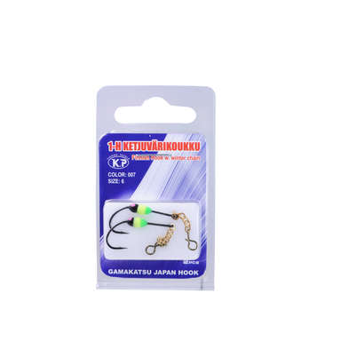K.P Gamakatsu 1-H size:06 color:007 2pcs