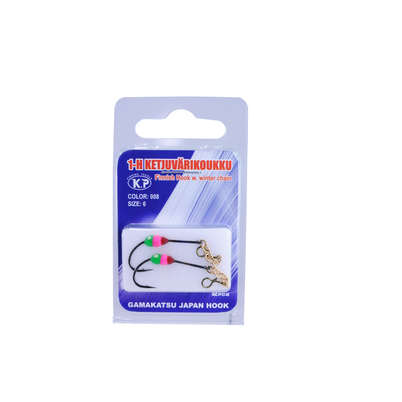 K.P Gamakatsu 1-H size:06 color:008 2pcs