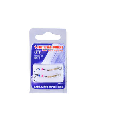 K.P Gamakatsu 1-H size:10 color:006 2pcs