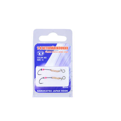 K.P Gamakatsu 1-H size:12 color:003 2pcs