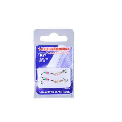 K.P Gamakatsu 1-H size:12 color:008 2pcs