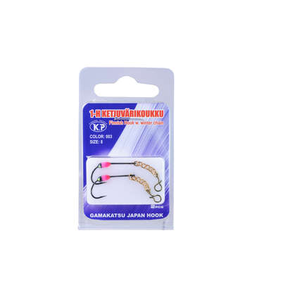 K.P Gamakatsu 1-H size:08 color:003 2pcs