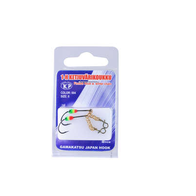 K.P Gamakatsu 1-H size:08 color:004 2pcs