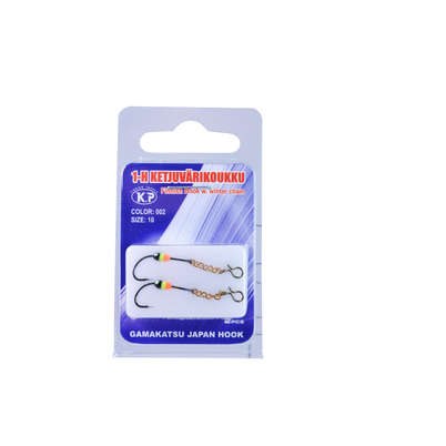 K.P Gamakatsu 1-H size:10 color:002 2pcs