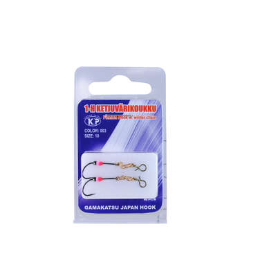 K.P Gamakatsu 1-H size:10 color:003 2pcs