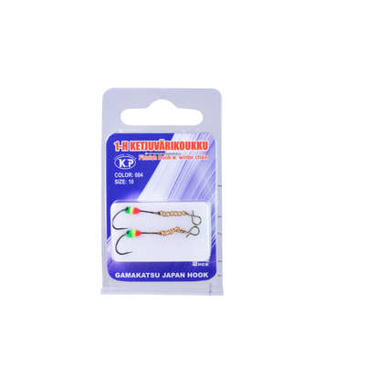 K.P Gamakatsu 1-H size:10 color:004 2pcs