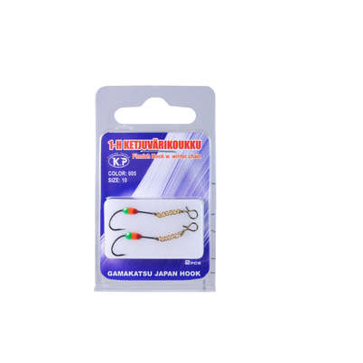 K.P Gamakatsu 1-H size:10 color:005 2pcs