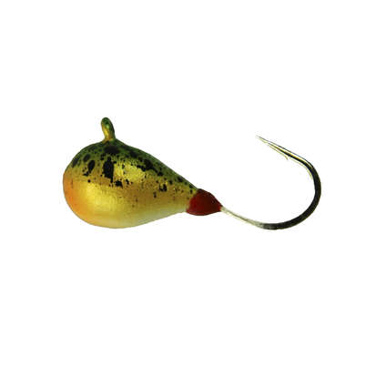 K.P Volfram Mormyshka 4mm drop 2pcs Color:007