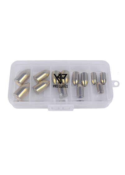 K.P Bullet weight assortment brass 13st